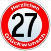 Sprüche zum 27. Geburtstag